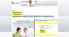 Desktop Screenshot of englishville.com.mx